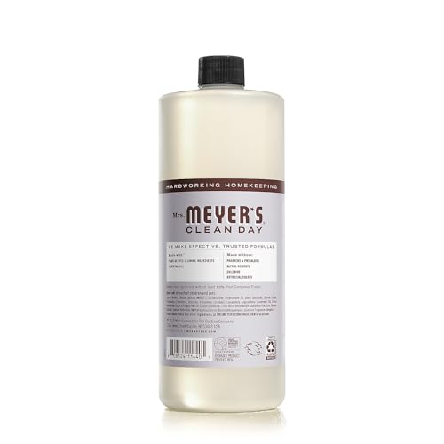 MRS. MEYER'S CLEAN DAY Multi-Surface Cleaner - Tough on Dirt, Biodegradable, Lavender - 32 fl. oz