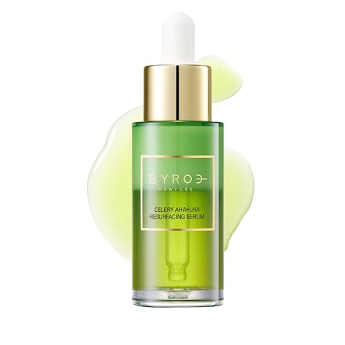 Byroe Face Serum - Gentle AHA & LHA Exfoliant for Acne-Prone Skin, Vegan - 30 ML