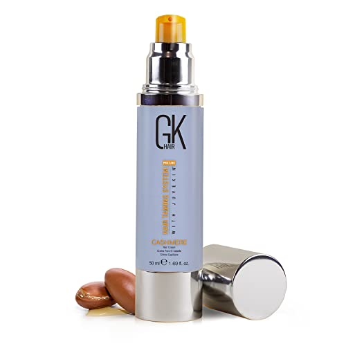 GK HAIR Leave-In Cashmere Cream - Anti-Frizz, Glossy Shine, Natural Ingredients - 1.69 Fl Oz