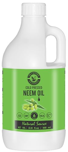 Holy Natural Neem Herbal Supplement - Moisturizes Skin, Reduces Dandruff & Acne Scars - 33.81 fl oz