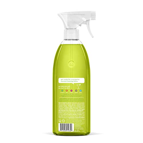 Method All-Purpose Cleaner - Plant-Based, Biodegradable, Lime + Sea Salt Scent - 4 Pack of 28oz