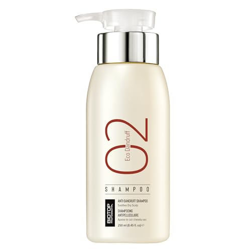 Biotop Professional Dandruff Shampoo - Hydrates Dry Scalp, Zinc Pyrithione & Chamomile - 8.45oz
