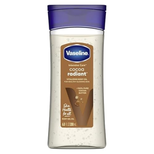 Vaseline Intensive Care Body Oil - Locks in Moisture for Radiant Skin, Non-Greasy - 6.8 oz