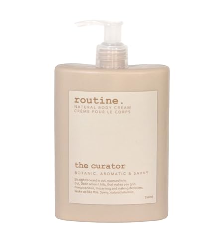 Routine Body Cream - Hydrating & Repairing with Eucalyptus, Geranium, Cocoa - 350ml