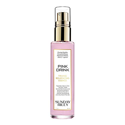 Sunday Riley Pink Drink Face Mist - Firms & Resurfaces Skin with Peptides & Botanicals - 3.4oz