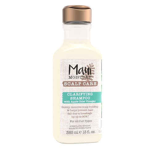 Maui Moisture Scalp Care Shampoo - Removes Build-Up, Prevents Breakage, Vegan - 13 fl. oz