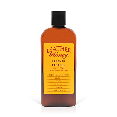 Leather Honey Leather Cleaner & Conditioner - Non-Toxic, Deep Cleans All Leather Types - 8oz