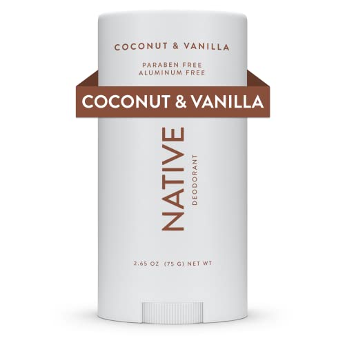 Native Deodorant - 72 Hour Odor Control, Naturally Derived Ingredients, Coconut & Vanilla - 2.65oz