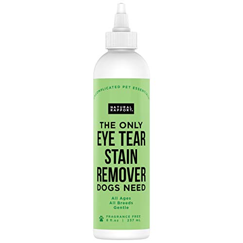 Natural Rapport Pet Stain & Odor Remover - Plant-Based Formula, Gentle Eye Treatment - 8 fl oz.