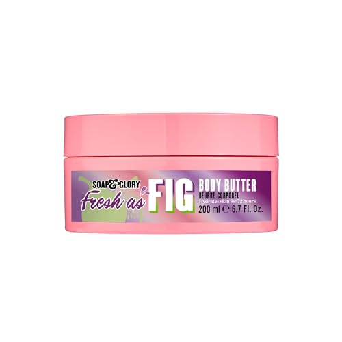 Soap & Glory Fresh as Fig Body Butter - Nourishing Moisturizer with Shea & Aloe - 200ml