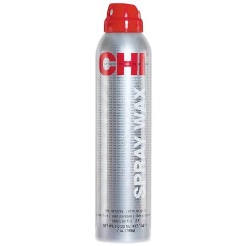 CHI Spray Wax - Pliable Hold for Textured Looks, Strengthens Hair, Paraben & Sulfate-Free - 7oz