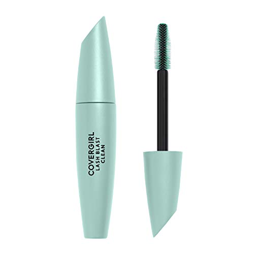 CoverGirl Lash Blast Volume Mascara - Vegan, Smudge-Proof, Argan & Marula Oils - Pitch Black