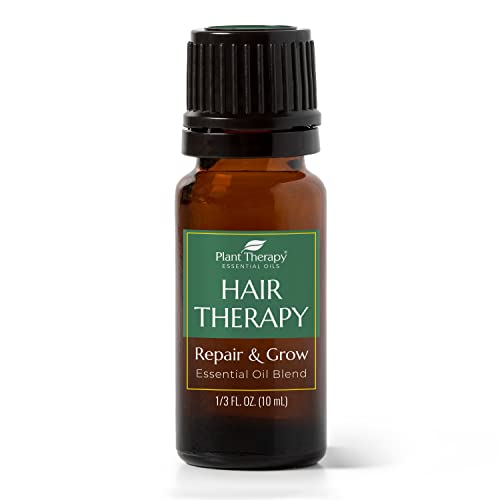 Plant Therapy Hair Growth Essential Oil Blend - Strengthen & Repair Hair Naturally - 10 mL