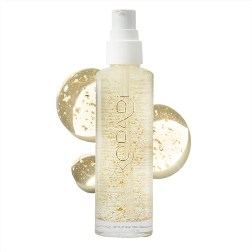 Kopari Body Oil - Deep Hydration, 24K Gold & Hyaluronic Acid - Floral Scent, 3.3 oz