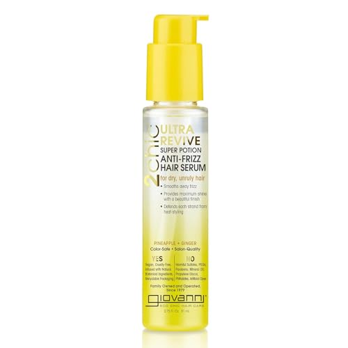 GIOVANNI 2chic Ultra-Revive Super Potion - Moisturizes & Defends Hair, Vegan, Color-Safe - 2.75 oz