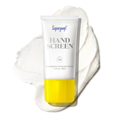 Supergoop Handscreen SPF 40 Hand Cream - Anti-Aging, UV Protection, Restores Dry Skin - 1oz