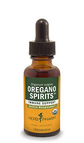 Herb Pharm Oregano Spirits Extract - Immune Support, Vegan, Non-GMO - 1 oz Blend