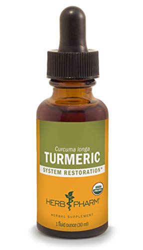 Herb Pharm Turmeric Root Extract - Supports Musculoskeletal Health, Vegan & Non-GMO - 1oz