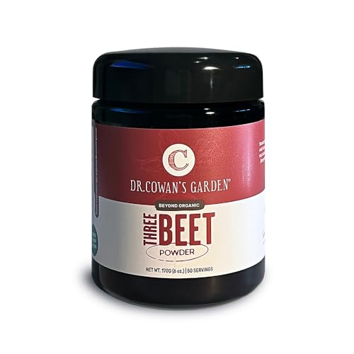 Dr. Cowan's Garden Superfood - Nutrient-Rich Three Beet Powder, Organic Ingredients - 50 Servings