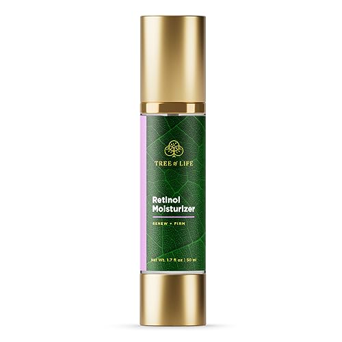Tree of Life Moisturizer - Anti-Aging Retinol Cream, Reduces Fine Lines & Hydrates - 1.7 FlOz