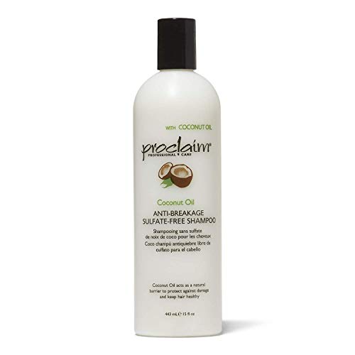 Proclaim Coconut Oil Shampoo - Nourishes & Prevents Breakage, Gluten-Free Formula - 12oz