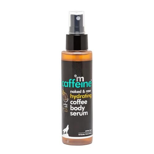 mCaffeine Body Serum Spray - Hydrates & Repairs Skin, Lightweight, Vegan - 200ml