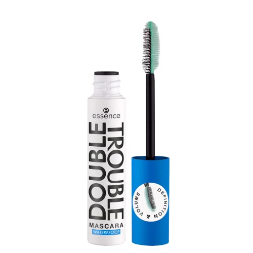 Essence Double Trouble Mascara - Volume & Definition, Waterproof, Vegan, Cruelty-Free - 12ml