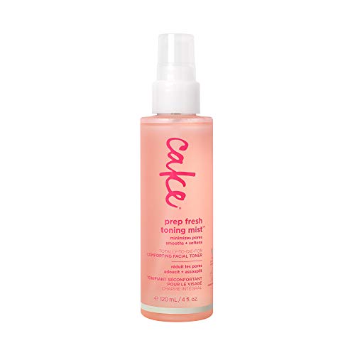 Cake Beauty Prep Fresh Facial Toning Mist - Hydrates & Minimizes Pores, Vegan - 4oz