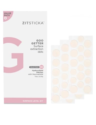 ZitSticka Pimple Patch - Rapid Blemish Relief, Infused with Salicylic Acid & Niacinamide - 90 Pack