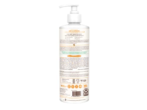 Babo Botanicals 2-in-1 Baby Shampoo & Body Wash - EWG Verified, Vegan, Gentle Care - 16 Fl Oz