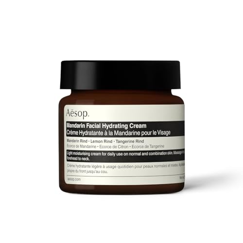 Aesop Mandarin Facial Hydrating Cream - Lightweight Hydration, Vegan & Cruelty-Free - 60mL