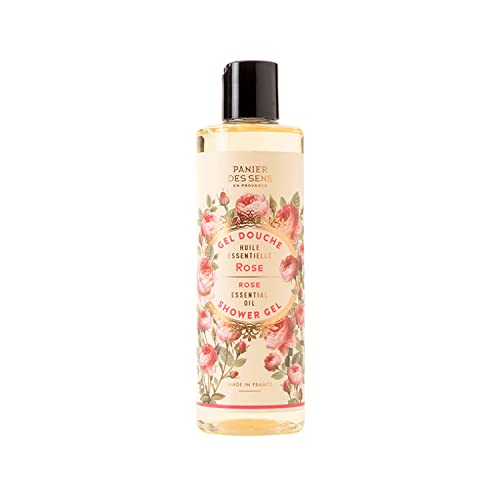 Panier des Sens Body Wash - Moisturizing Shea Oil & Rose Oil, 96% Natural Ingredients - 8.45oz