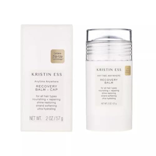 Kristin Ess Hair Wax - Restores Moisture & Shine, Tames Flyaways, Vegan - 2oz