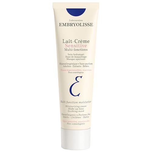 Embryolisse Lait Crème Sensitive Moisturizer - Hypoallergenic, Aloe Vera & Shea Butter - 3.38 Fl Oz