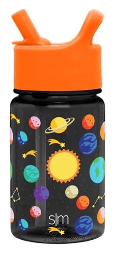 Simple Modern Kids Water Bottle - BPA-Free, Leakproof Design, Dishwasher Safe - 12oz Solar System