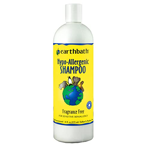 Earthbath Dog Shampoo - Hypoallergenic for Sensitive Skin, Natural Ingredients - 16oz