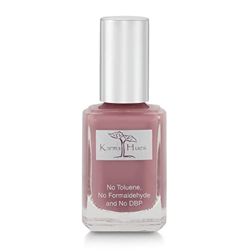 Karma Organic Nail Polish - Non-Toxic, Vegan & Cruelty-Free, Nourishing Formula - Wine O'clock