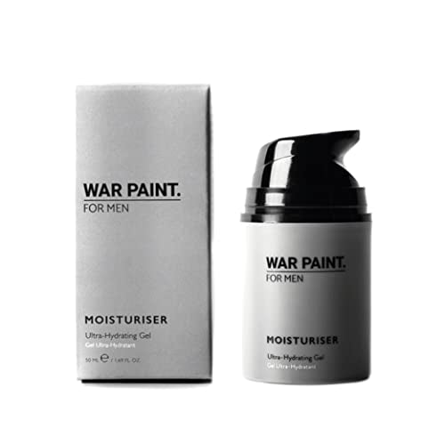 War Paint For Men Moisturizer - Hydrating Daily Lotion with Shea Butter & Antioxidants - 50ml