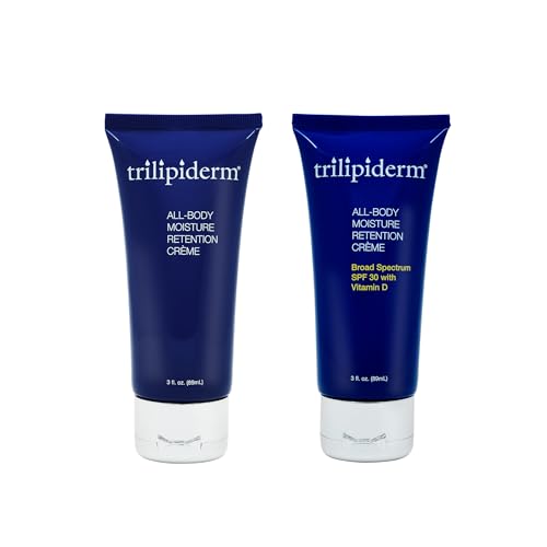 Trilipiderm Body Sunscreen - SPF 30 Protection, Hydrating Moisturizer - 3oz Travel Size