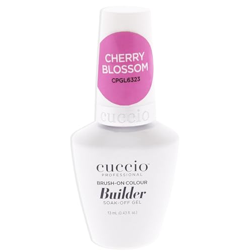 Cuccio Pro Nail Gel - Strengthens Natural Nails, Long-Lasting Adhesion, Cherry Blossom - 0.43 oz