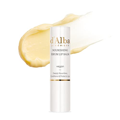 d’Alba Italian White Truffle Lip Balm - Hydrating, Vegan, Hypoallergenic, 0.5oz