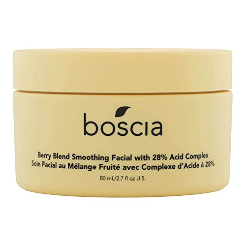 boscia Berry Blend Facial Exfoliator - Resurfaces Skin, Brightens Complexion - 2.7 Fl Oz