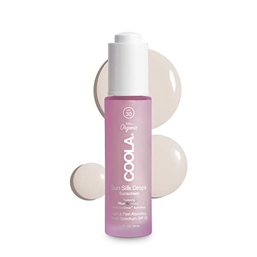 COOLA Sunscreen with SPF 30 - Blue Light Protection, Hydrating Formula, 1 Fl Oz