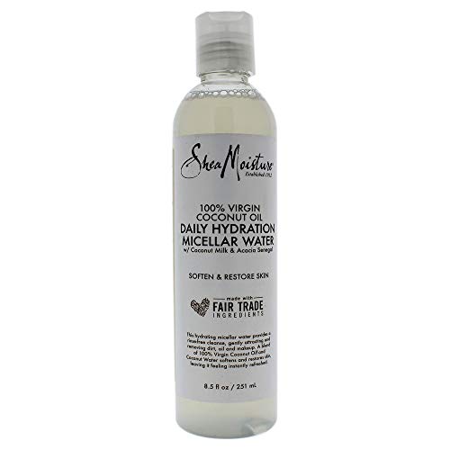 Shea Moisture Micellar Water - Nourishing Cleanser with Coconut Oil & Shea Butter - 8.5oz