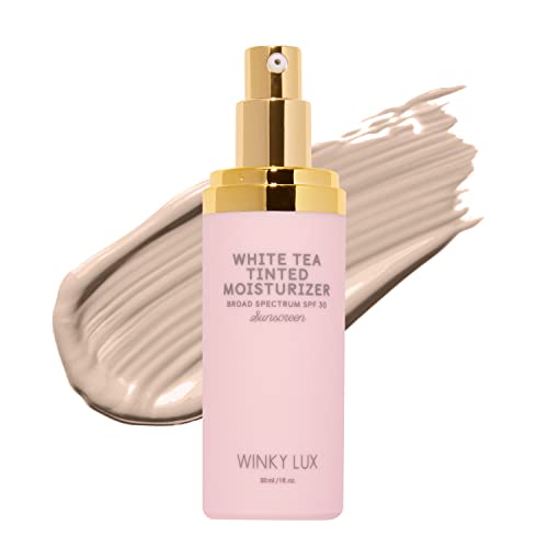 Winky Lux Tinted Moisturizer SPF 30 - Hydrating, Vegan, Paraben-Free - 1.7oz Fair