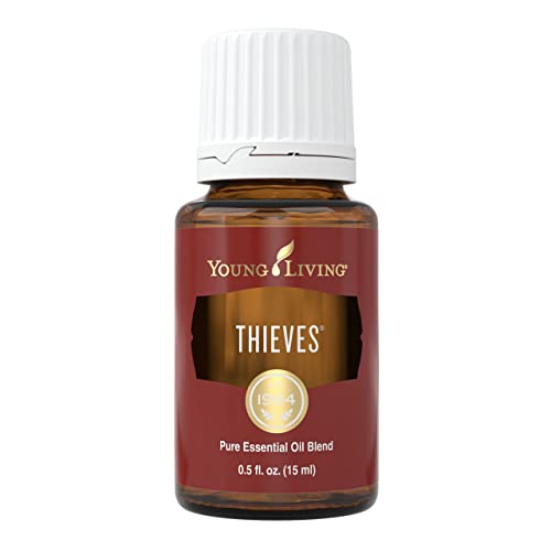 Young Living Thieves Essential Oil - Immune Support & Cleansing, 100% Pure - 15ml