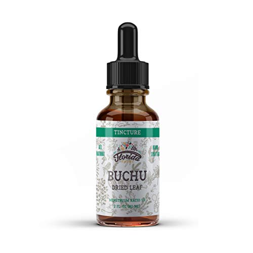 Florida Herbs Organic Buchu Tincture - Hormone-Free Herbal Supplement, Non-GMO, 2 oz