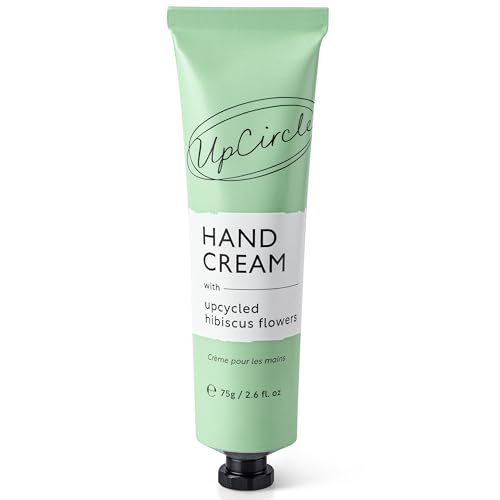 UPCIRCLE Hand Cream - Nourishing Hibiscus & Shea Butter, Fast-Absorbing, Vegan - 50ml