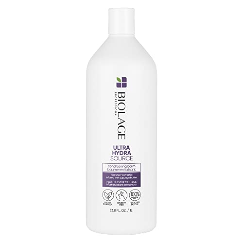 Biolage Ultra Hydra Source Conditioner - Deep Hydration, Anti-Frizz, Vegan - 33.8 Fl. Oz