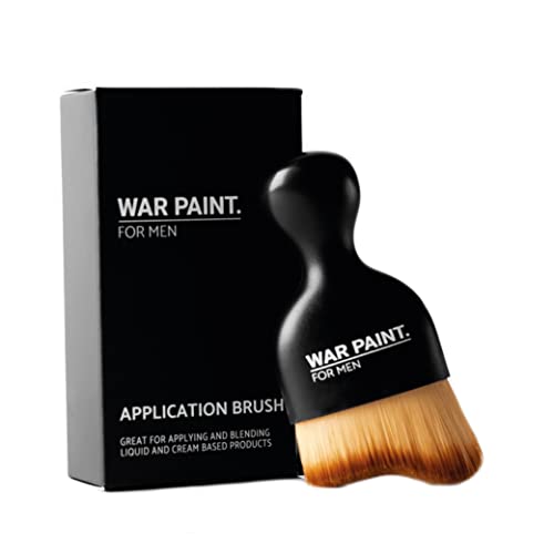 War Paint For Men Angled Makeup Brush - Streak-Free Application, Vegan & Cruelty-Free - 1 Brush